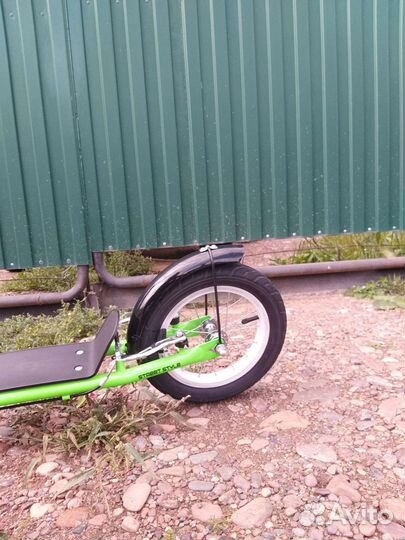 Продам самокат с большими колесами