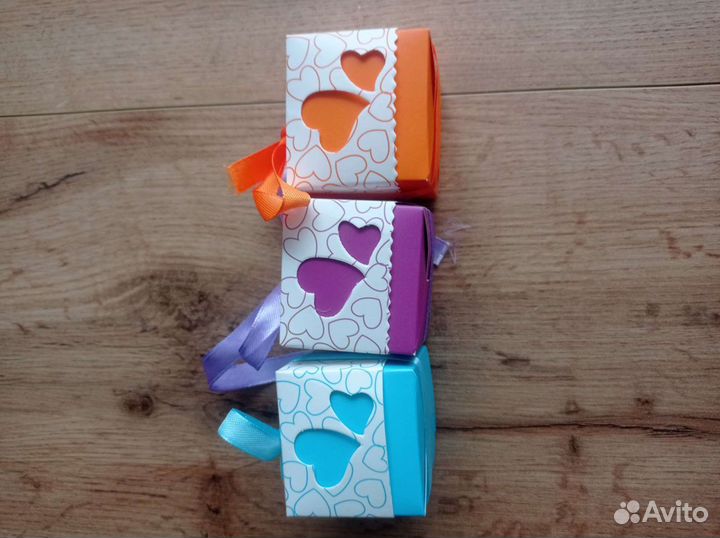 Подарочная упаковка, коробочка 4,5см*4,5см