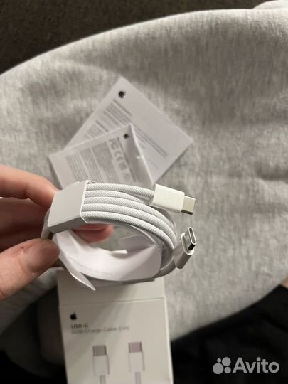 USB-C провод на iPhone