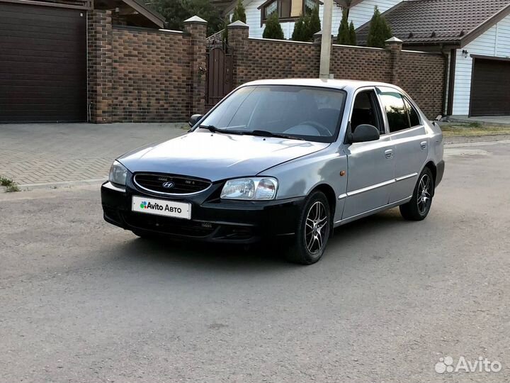 Hyundai Accent 1.5 МТ, 2001, 240 680 км