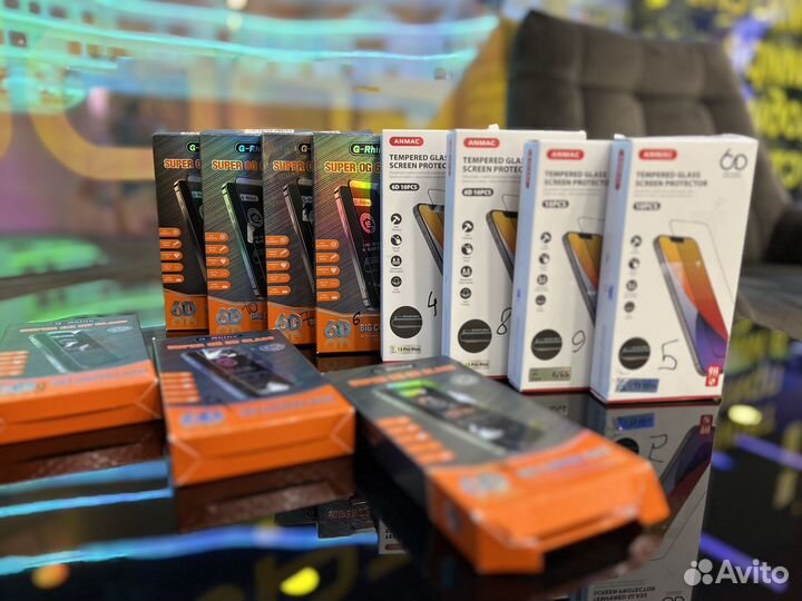 Защитные стекла фирмы G-Rhino и Anmac Бесплатно