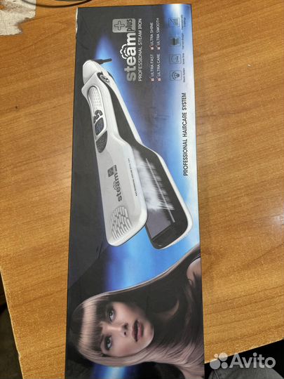 Выпрямитель для волос steam iron новый