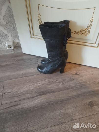Сапоги натуральная кожа натуральная мех