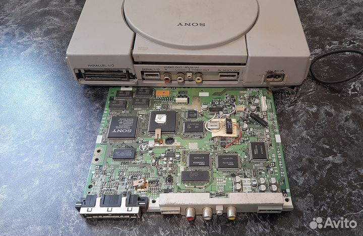 Sony playstation 1 Аудиофильная + плата