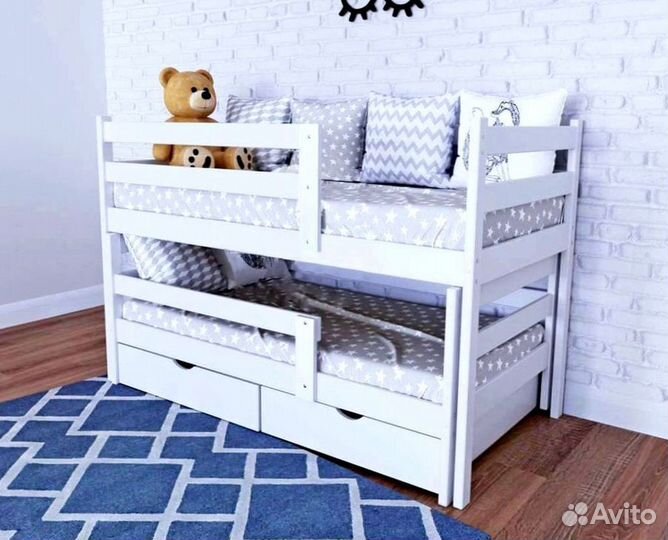 Детская выкатная кровать новая