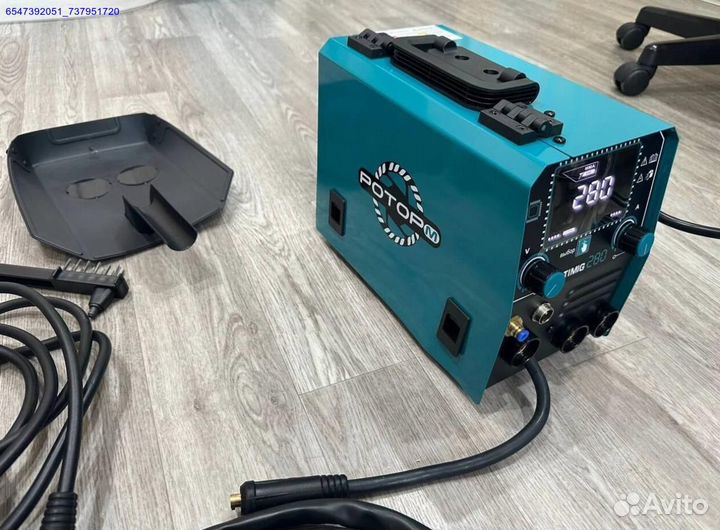 Сварочный аппарат роторм 4в1 mma mig flux lift tig (Арт.72218)