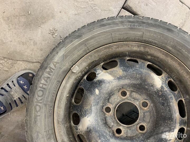 Колеса в сборе r15 зимние 5 114.3