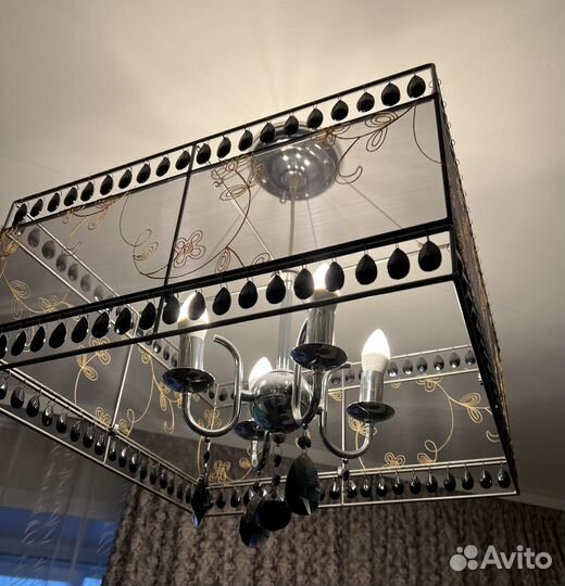 Люстра потолочная бу