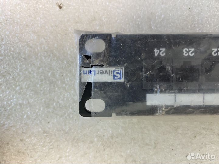 Патч панель 24 портов