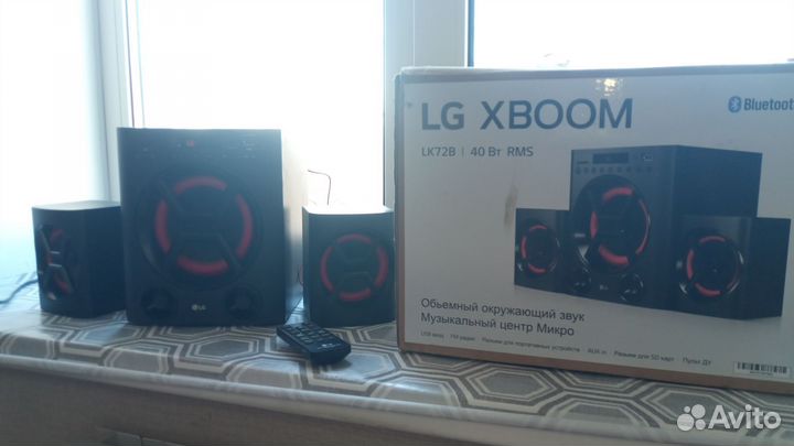 Музыкальный центр LG LK72B