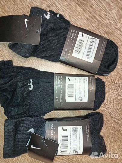 Носки Nike 34-38,38-42,42-46
