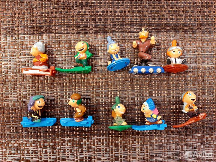 Игрушки из киндера коллекции