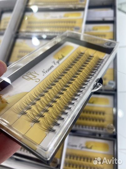 Накладные ресницы пучки Nesura