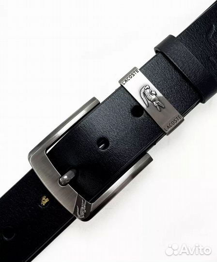 Ремень мужской lacoste натуральная кожа