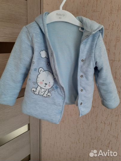 Кофта тёплая 80