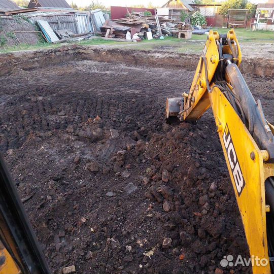 Услуги экскаватора погрузчика