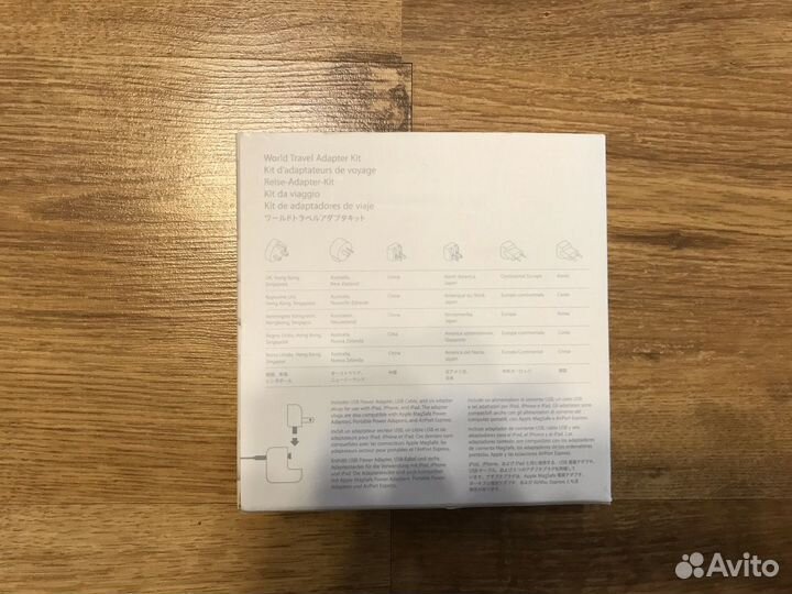 Apple World Travel Adapter Kit (адаптер, переходни