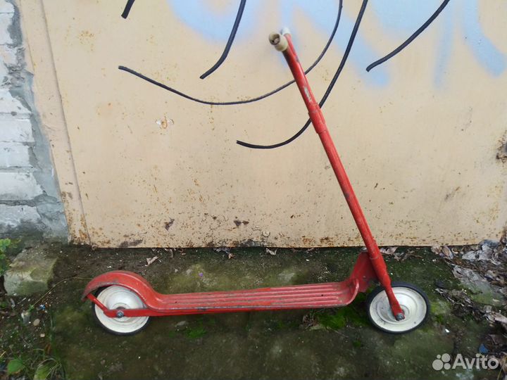 Детский самокат времён СССР