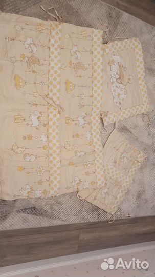 Бортики в детскую кроватку