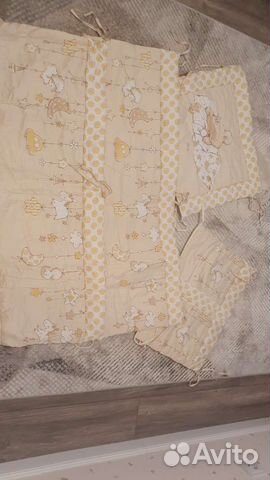 Бортики в детскую кроватку