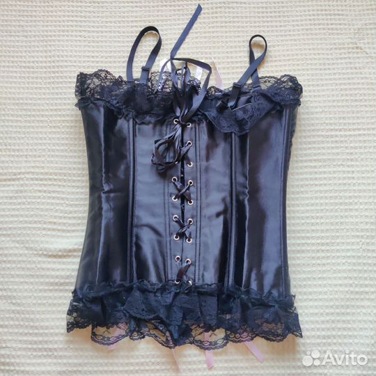 Карнавальный костюм взрослый xs 40 корсет юбка