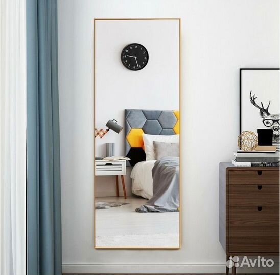 Дизайнерские Зеркала в золотой раме лофт стиль в з