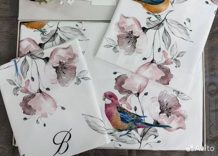 Постельное бельё Blumarine Premium Евро