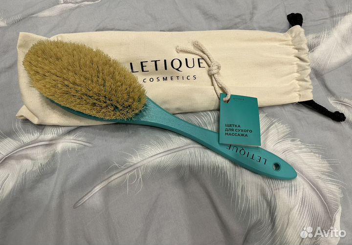 Щетка для сухого массажа letique