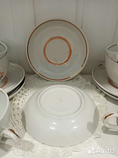 Чайный сервиз. Прокопьевск. СССР