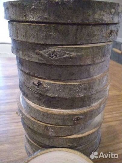 Большие спилы дерева. 35- 55 см