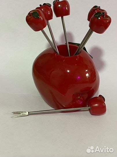 Элегантный набор вилок для фруктов