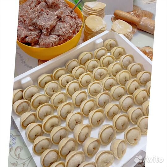 Пельмени вареники домашние