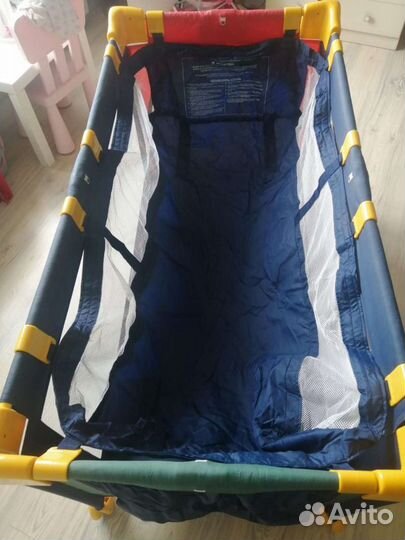 Кровать манеж переносная neo nato happy