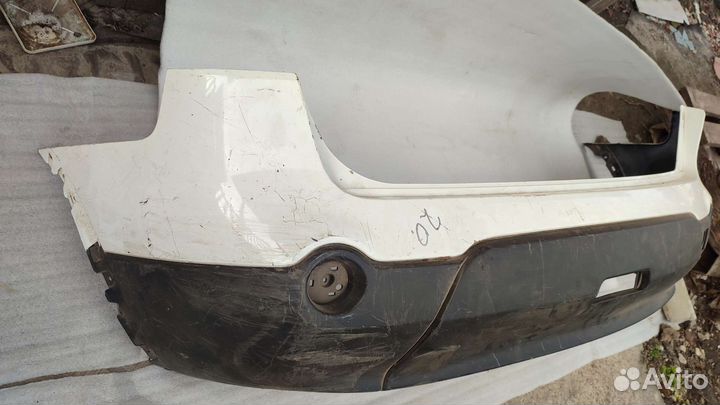 Бампер задний Nissan qashqai j10 рестайлинг