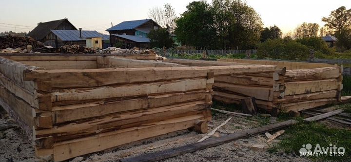 Сруб бани 3 на 5