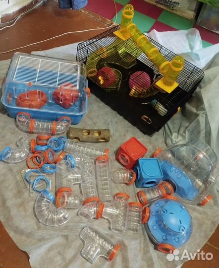 Клетка для грызунов с лабиринтами ferplast