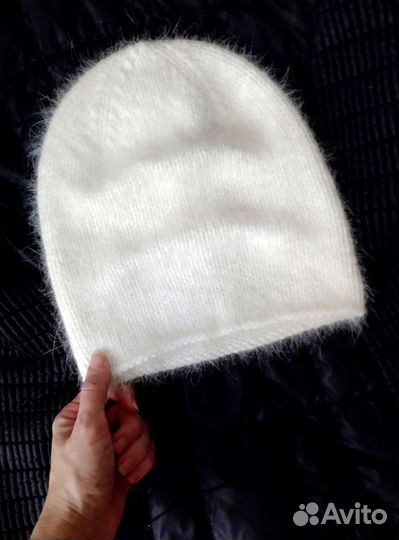 Шапка бини (пух норки)