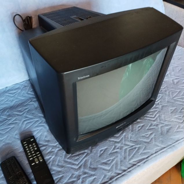 Телевизор sony trinitron 14