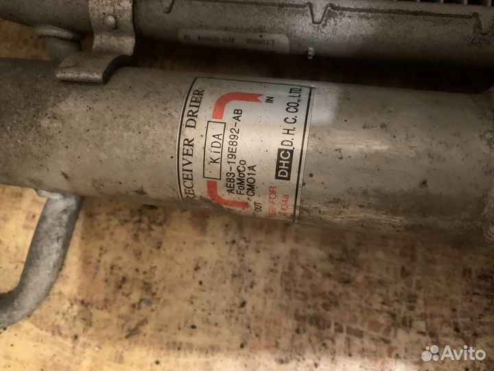 Радиатор кондиционера ford fiesta mk6 2016