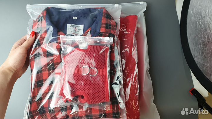 Пакет зип лок / zip lock прозрачный 35х45 110 мкм