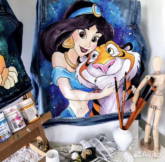 Роспись одежды и обуви на заказ