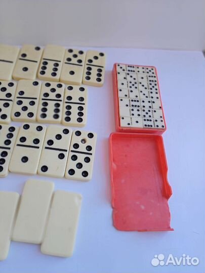 Домино карболитовое советское