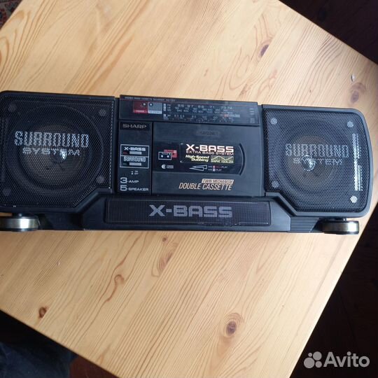 Кассетная магнитола Sharp WQ-T352HT(BK)