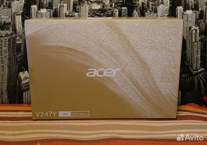 Монитор Acer Vero V247YEbipv, черный, 100Hz, 1920x