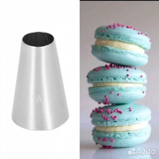 Круглая кондитерская насадка