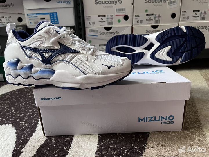 Летние кроссовки Mizuno Wave Rider 1 Blue Depths