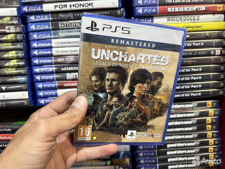 Uncharted legacy of thieves collection ps 5