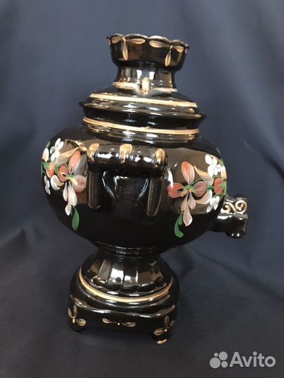 Декоративный самовар.СССР.Роспись.Фарфор