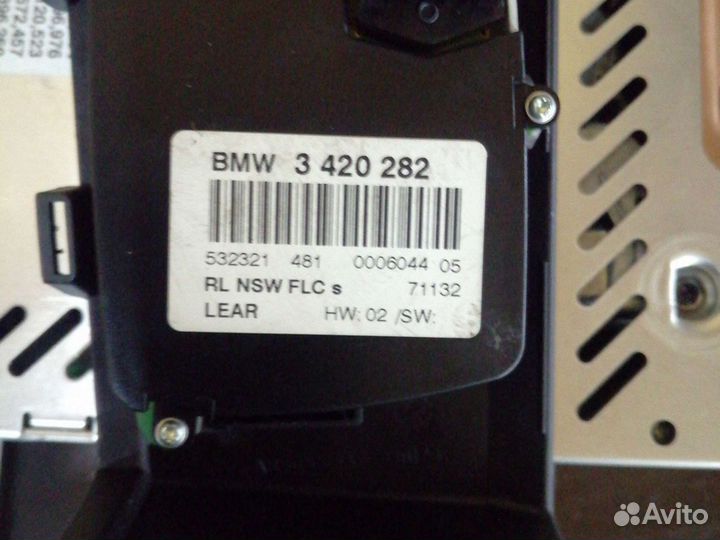 Блок переключение света на bmw X3 E83 N47D20 2008