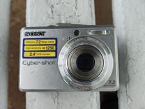 Компактный фотоаппарат sony. Мыльница 2008 года